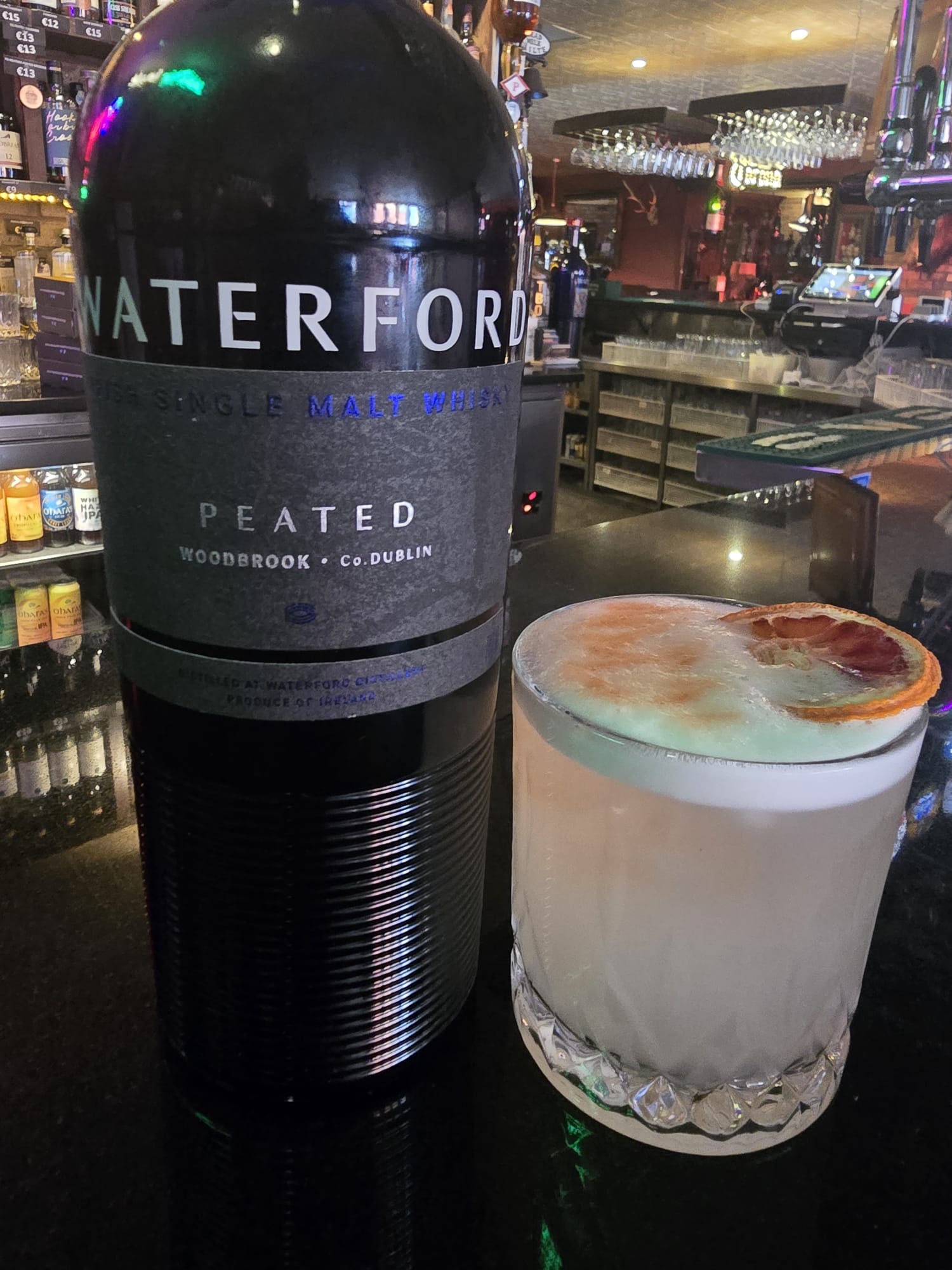 PEATED  WHISKEY SOUR